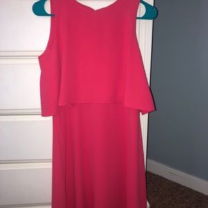 Calvin Klein pink spring dress